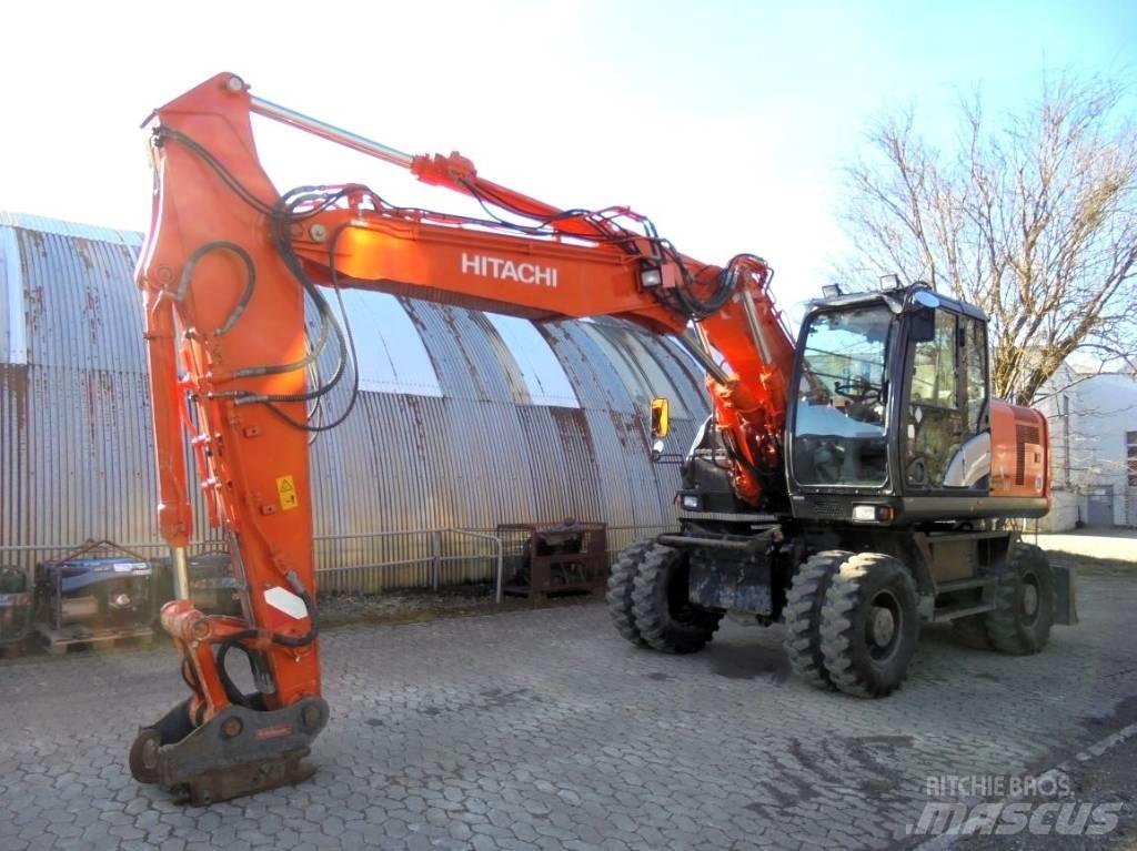 Hitachi ZX 170 W-5 B Kolová rýpadla