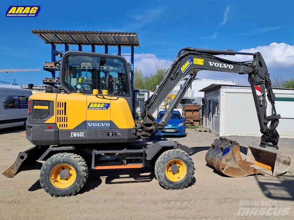 Volvo EW 60 E Kolová rýpadla
