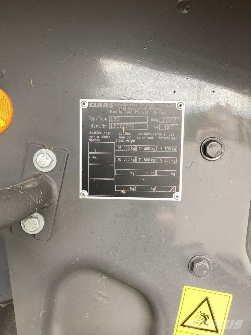 CLAAS Trion 520 Sklízecí mlátičky