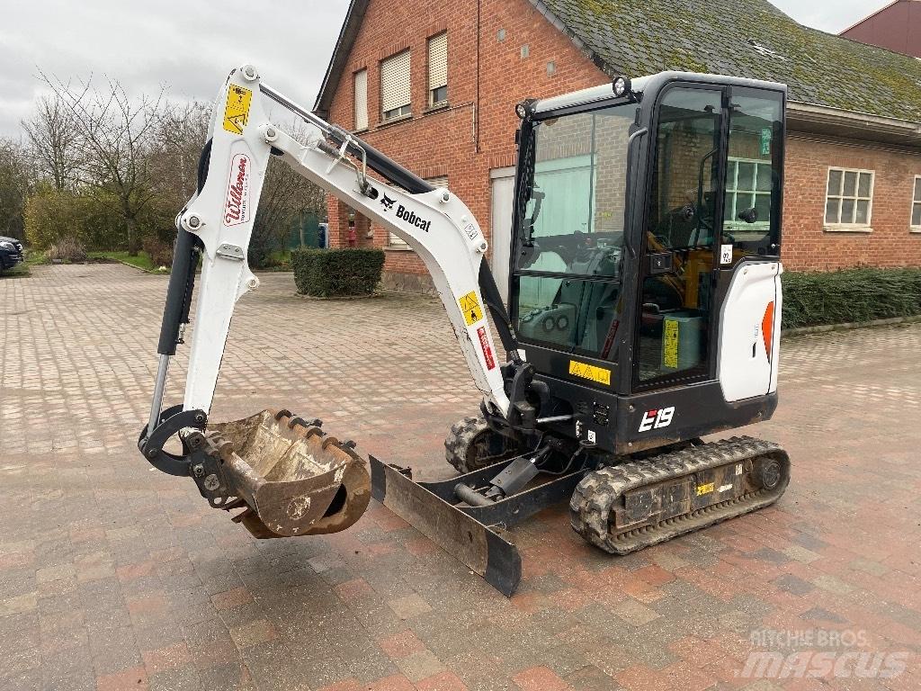 Bobcat E 19 Mini rýpadla < 7t