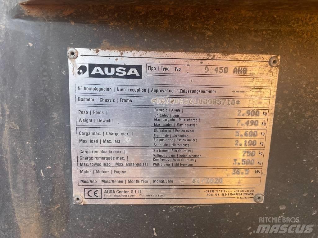 Ausa D450AHG Kloubové dempry