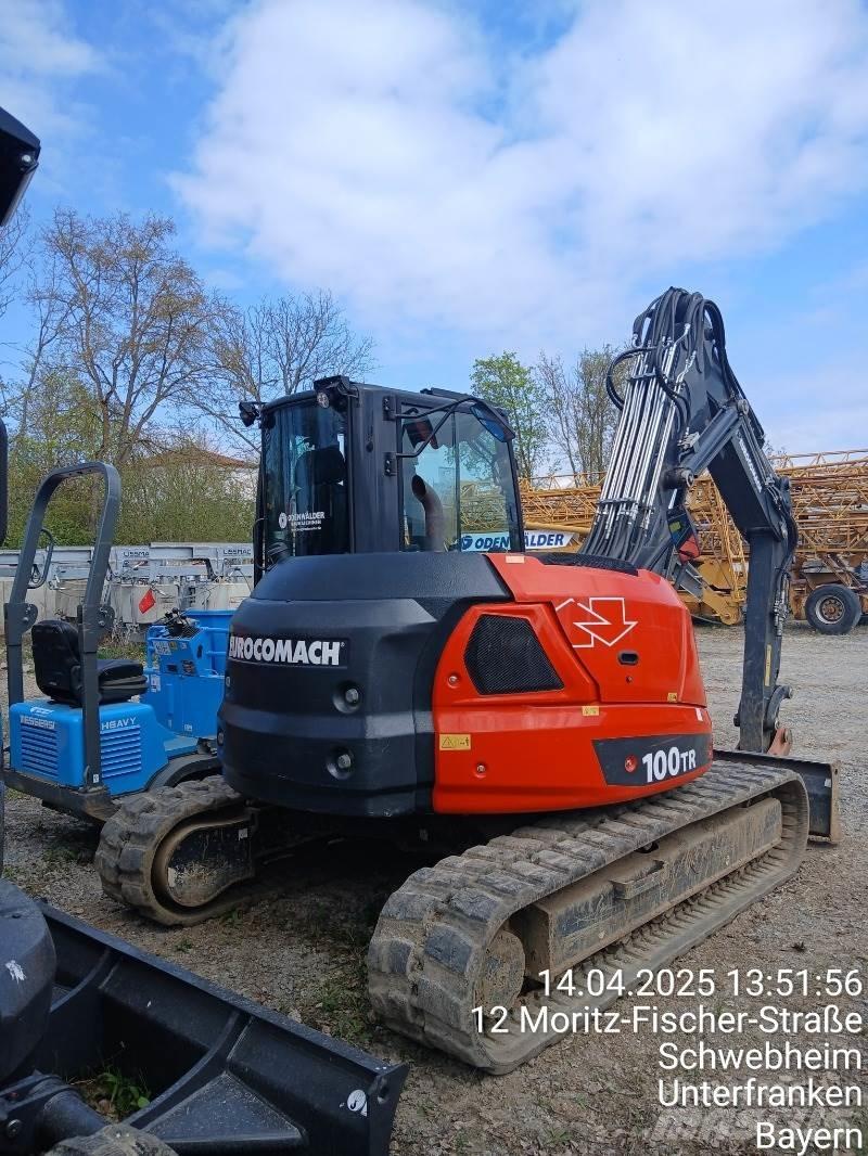 Eurocomach 100TR Mini rýpadla < 7t
