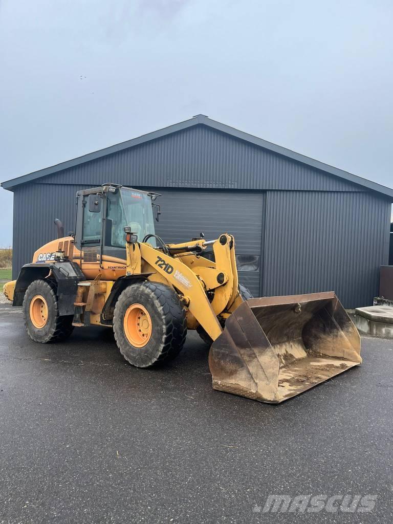 CASE 721 D Kolové nakladače