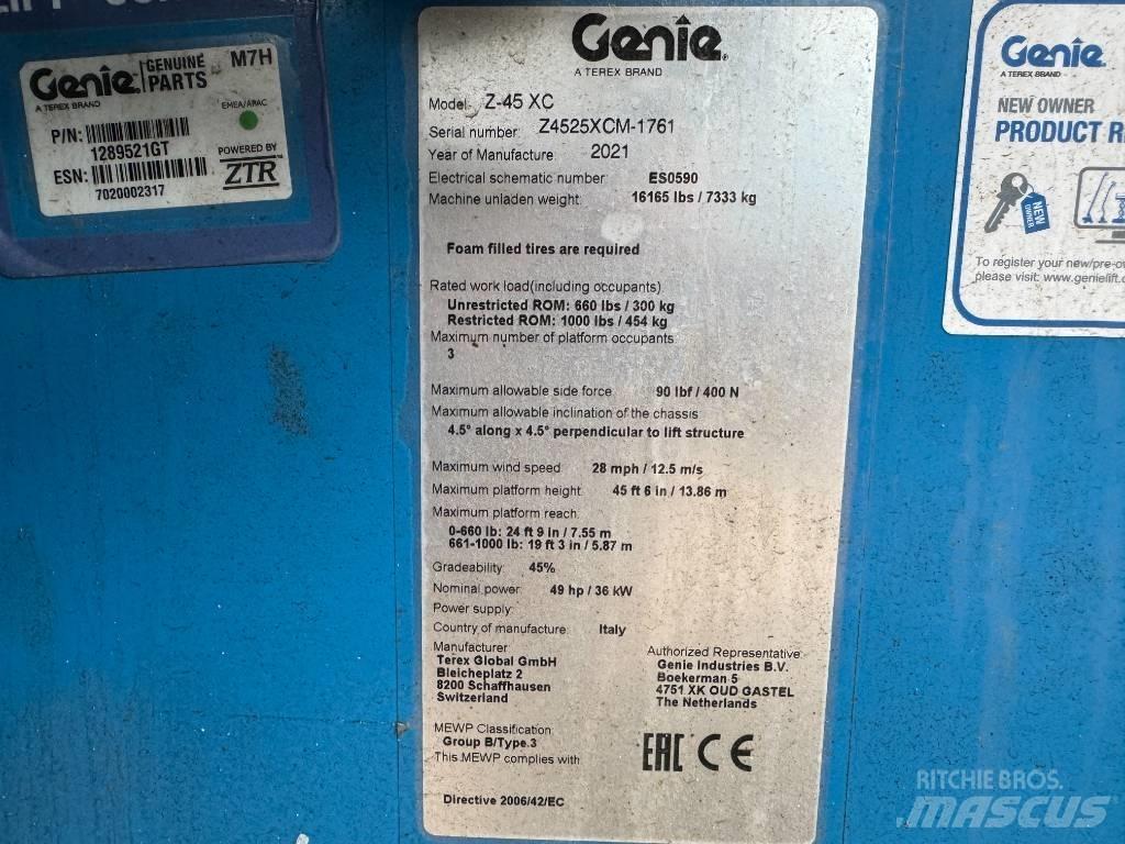 Genie Z 45/25 XC Kloubové plošiny