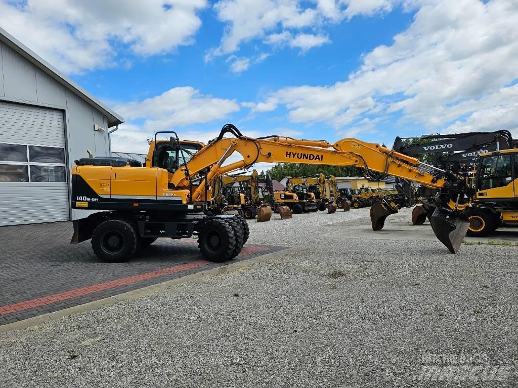 Hyundai 140 W 9 A Kolová rýpadla