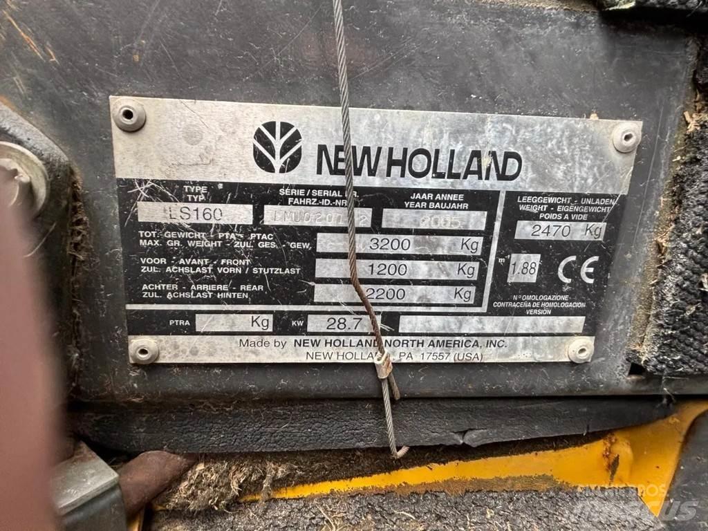 New Holland LS160 Smykem řízené nakladače