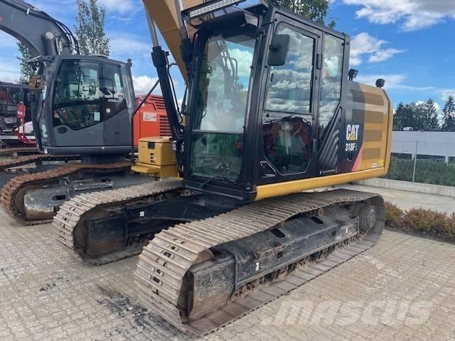 CAT 318FL Pásová rýpadla