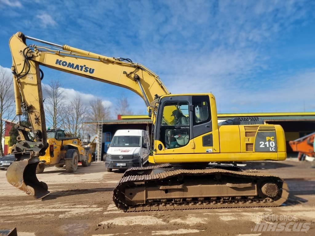 Komatsu PC 210 LC-8 Pásová rýpadla