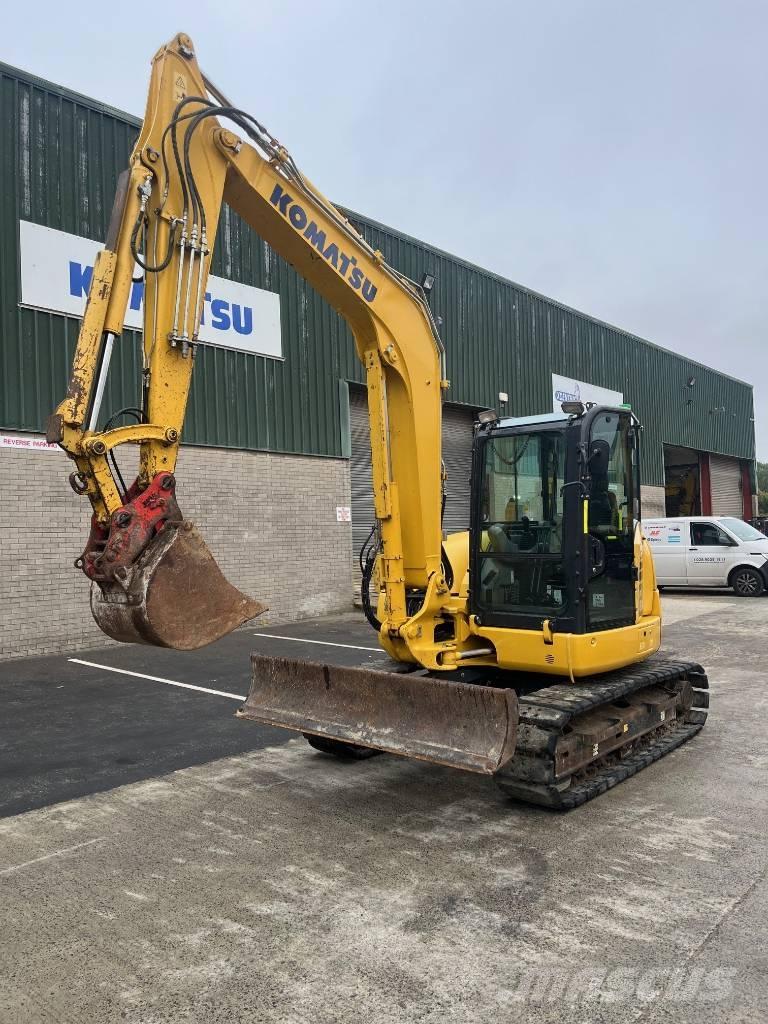 Komatsu PC80MR-5E0 Midi rýpadla 7t - 12t