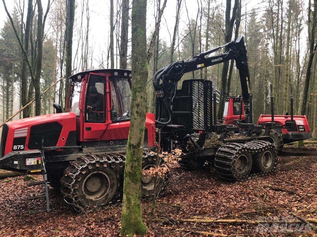 Komatsu 875 Vyvážecí traktory