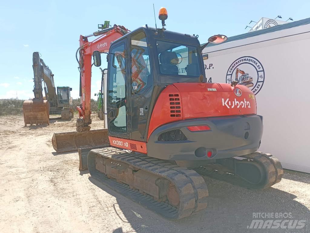 Kubota KX080-4a Jeřáby/Nakladače