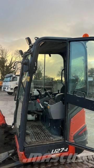 Kubota U 27-4 Mini rýpadla < 7t
