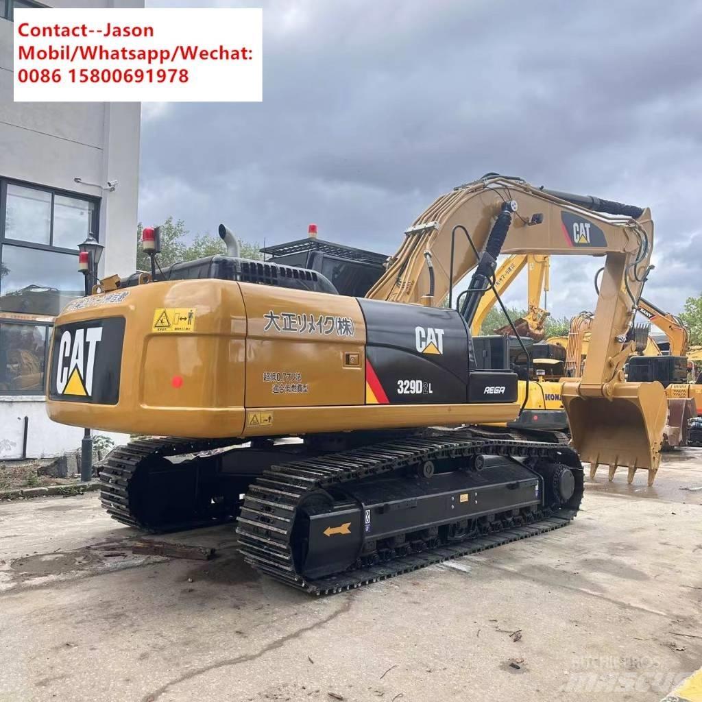 CAT 329 D2L Pásová rýpadla