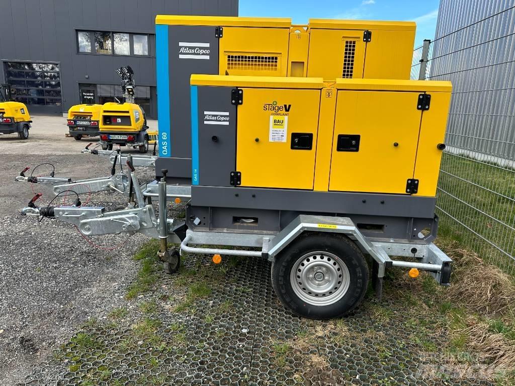 Atlas Copco QAS 14 Naftové generátory
