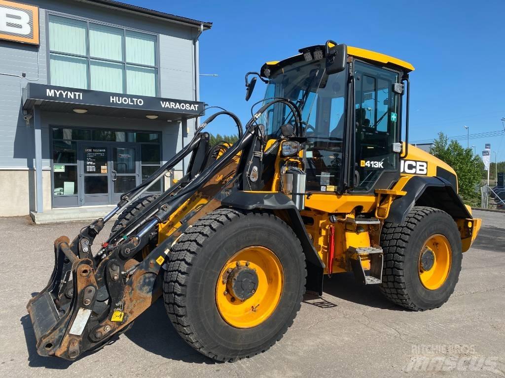 JCB 413 K T4F Kolové nakladače