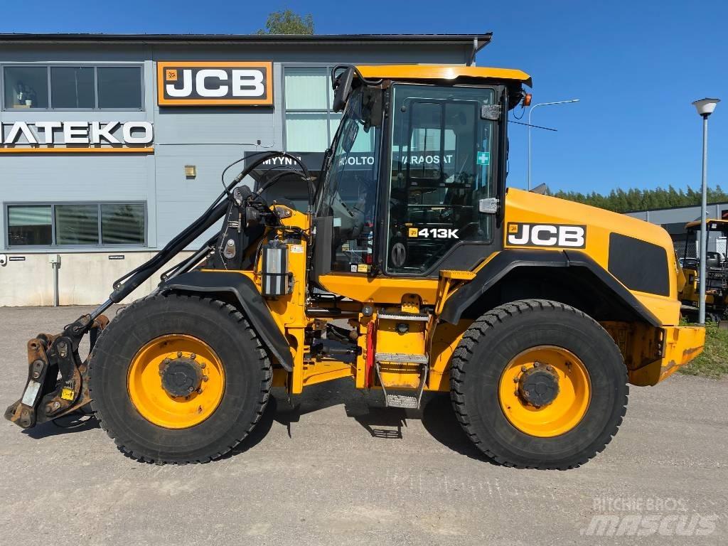 JCB 413 K T4F Kolové nakladače