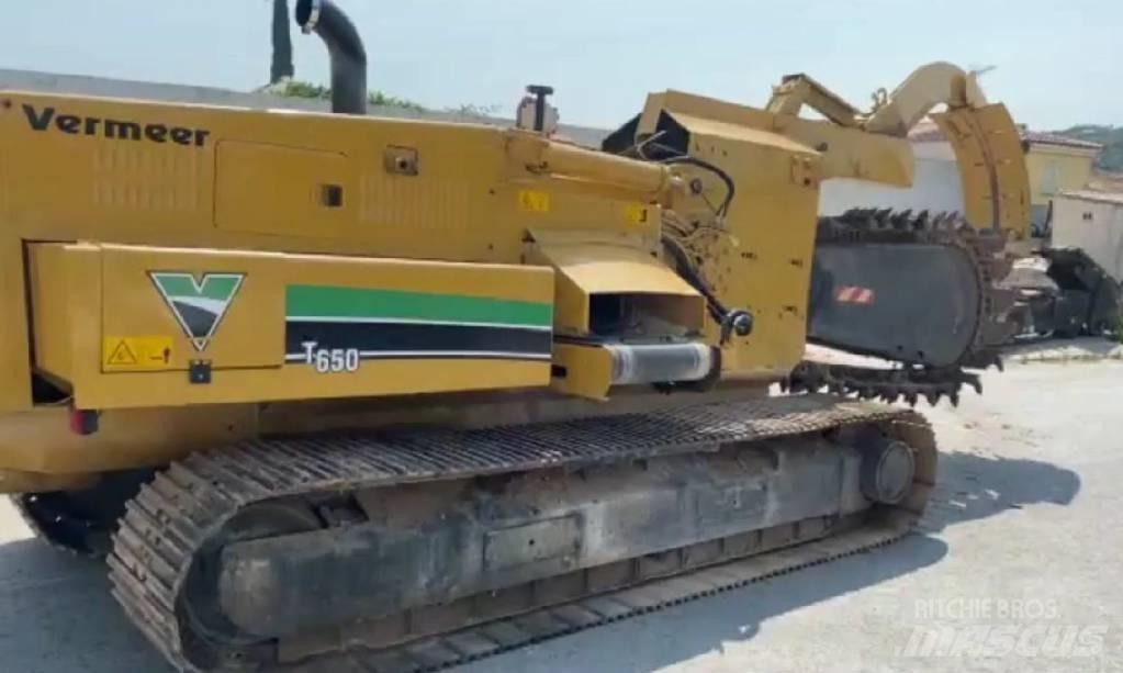 Vermeer T650 Rýhovače