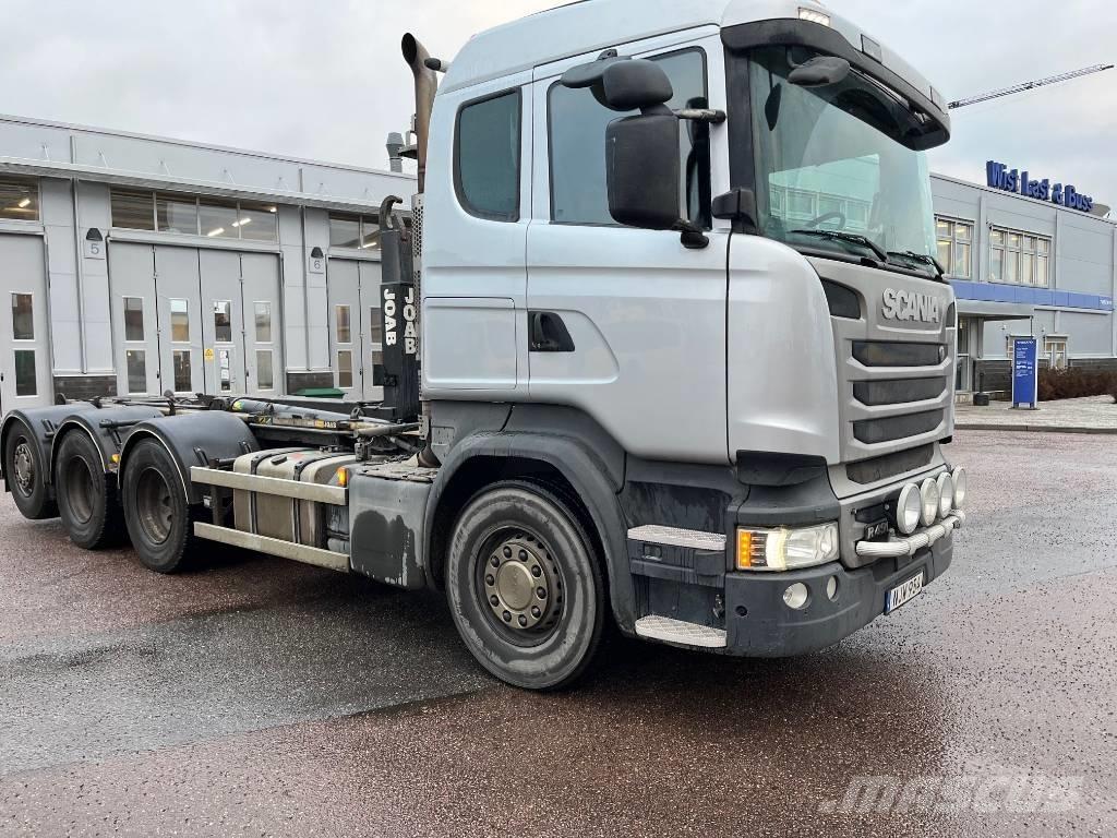 Scania R490 Hákový nosič kontejnerů