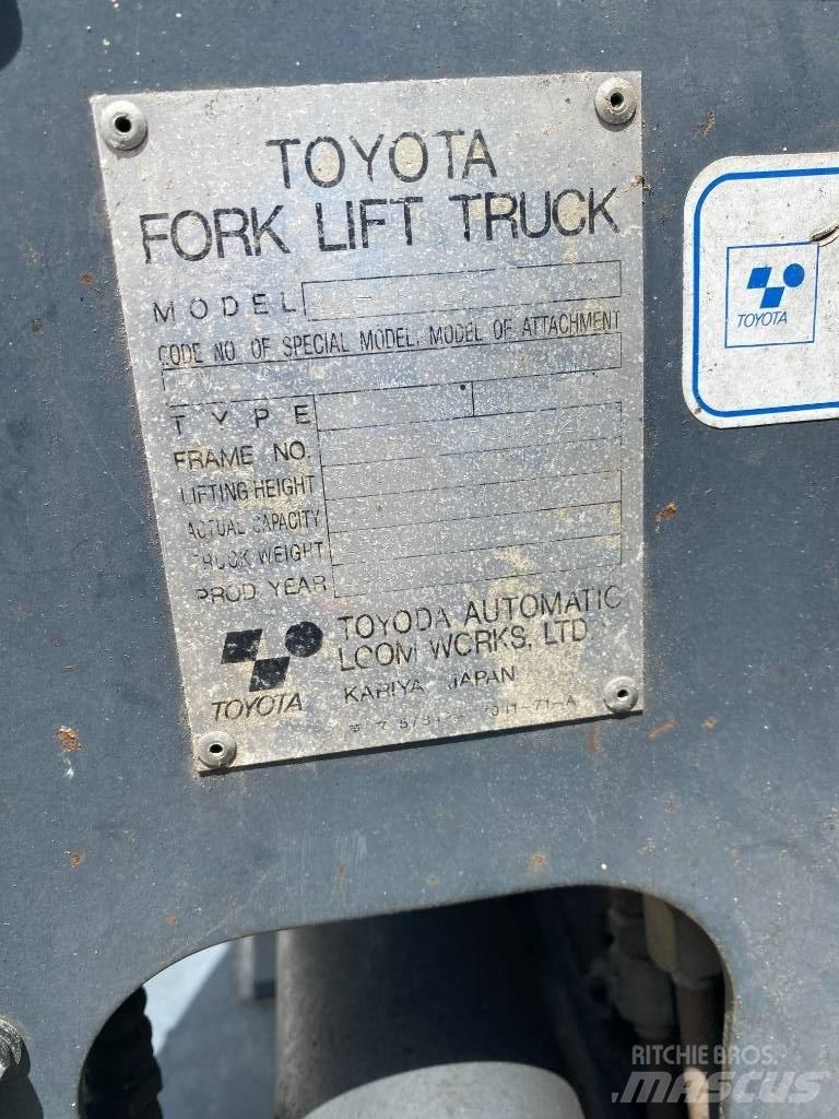 Toyota 42-6FG15 LPG vozíky
