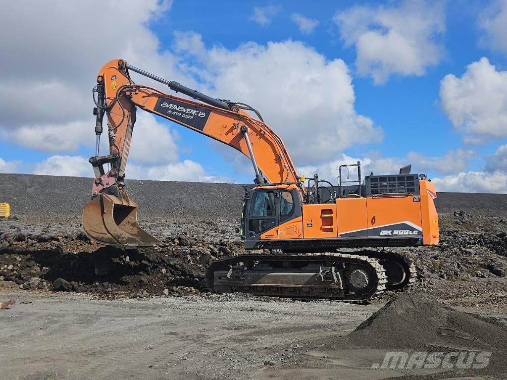 Doosan DX800LC-7 Pásová rýpadla