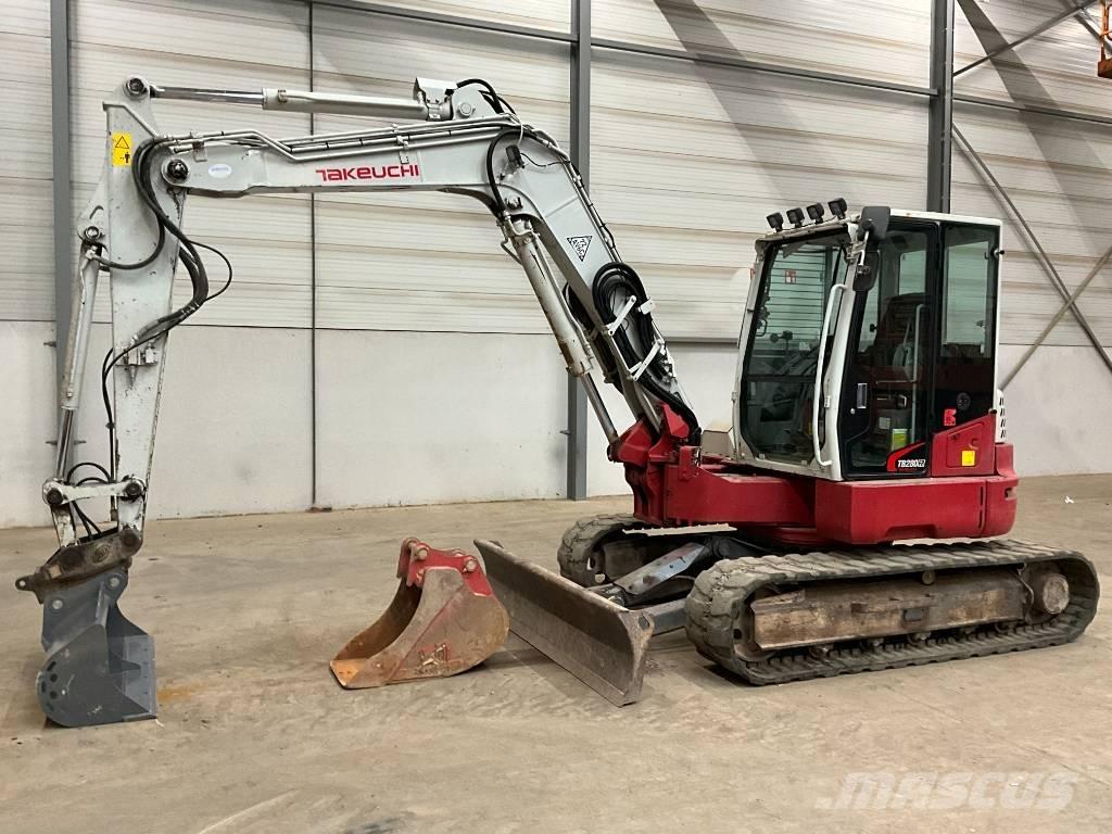 Takeuchi TB 280 FR Midi rýpadla 7t - 12t