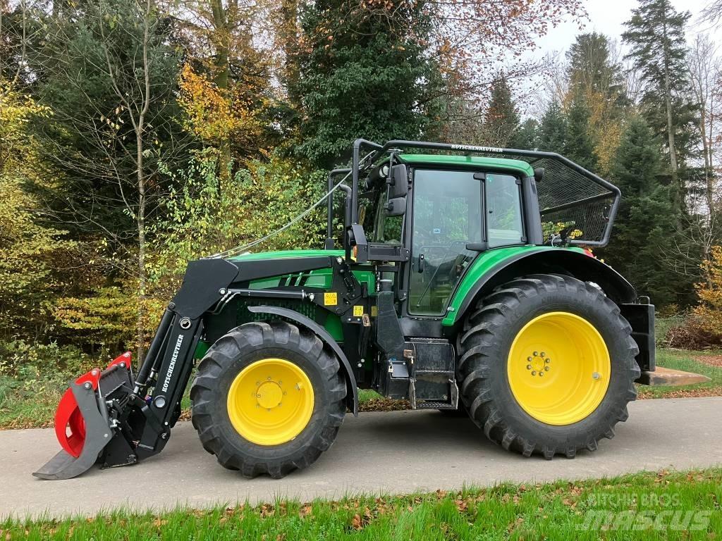 John Deere 6130M Lesní traktory
