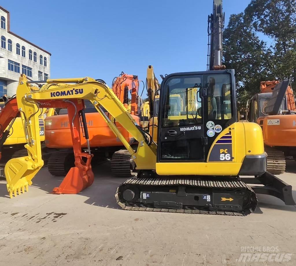 Komatsu PC 56 Pásová rýpadla