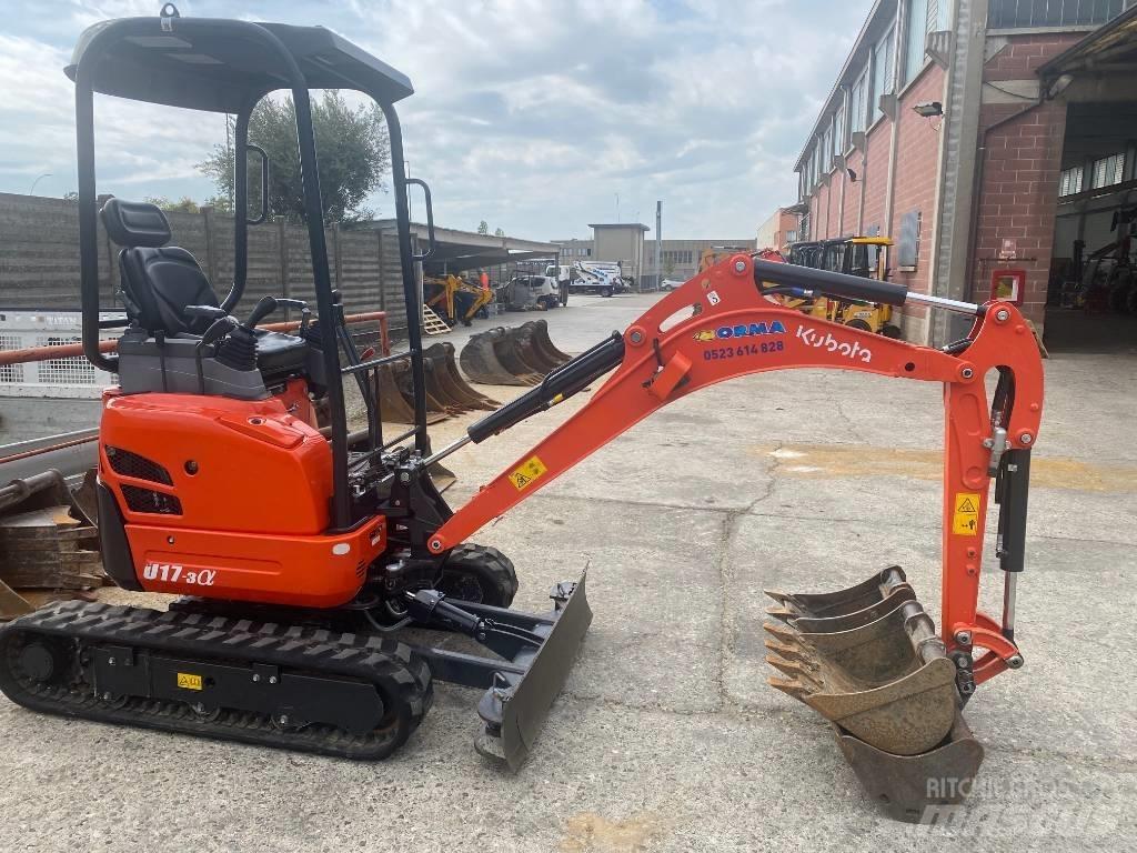 Kubota U 17-3 Mini rýpadla < 7t