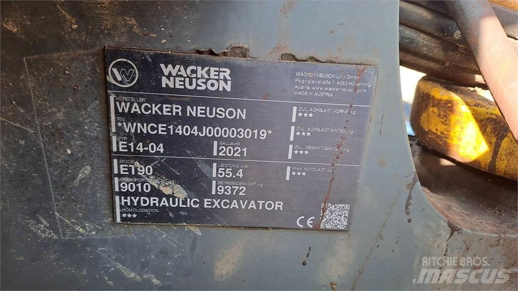 Wacker Neuson ET90 Pásová rýpadla