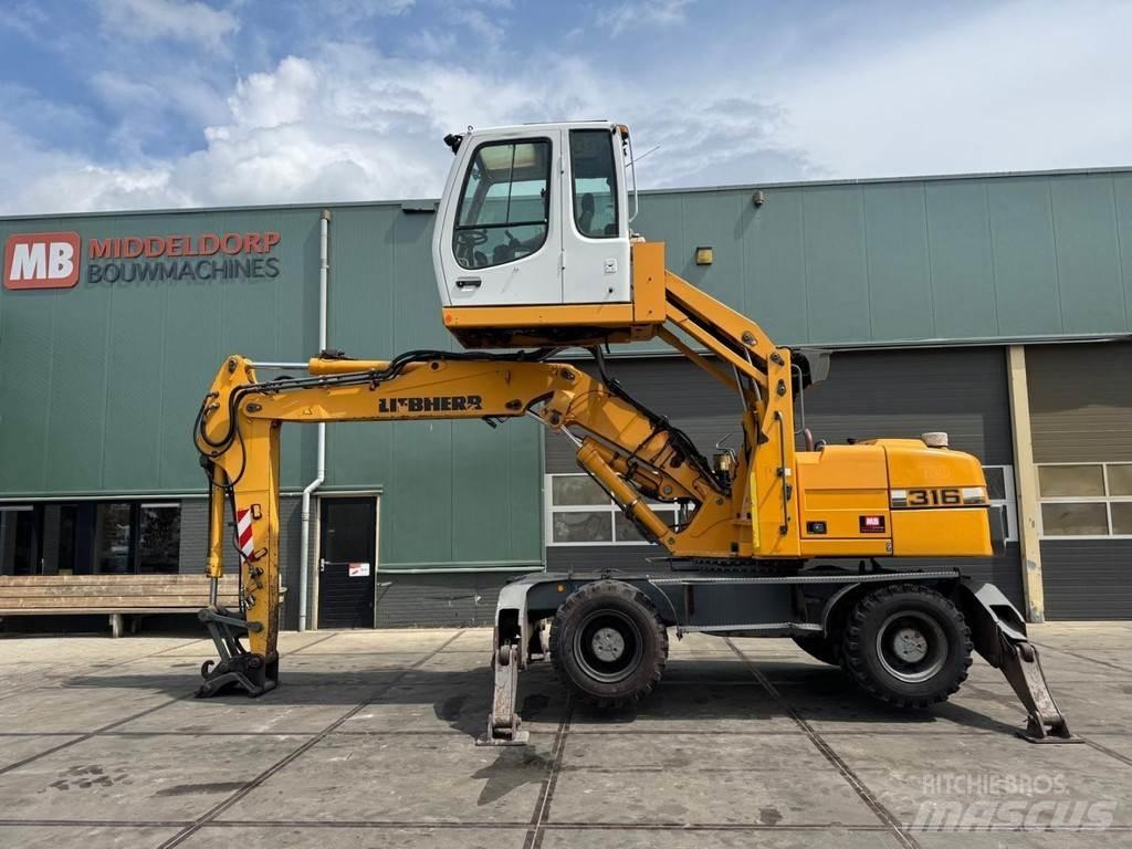 Liebherr A 316 Stroje pro manipulaci s odpadem