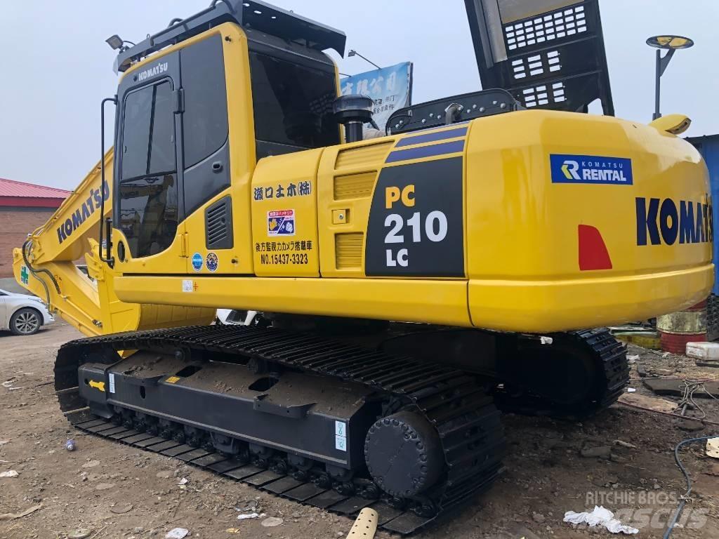 Komatsu PC 210 LC Pásová rýpadla