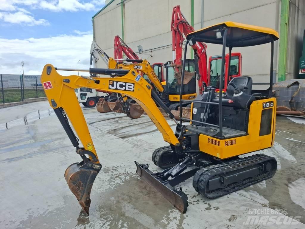 JCB 16 C-1 Mini rýpadla < 7t