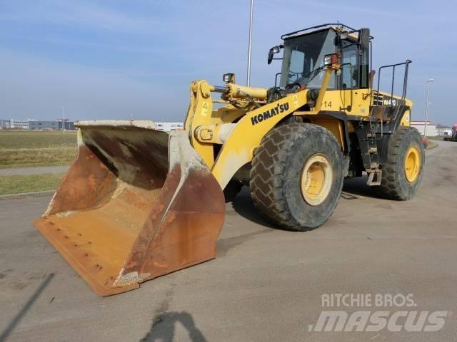 Komatsu WA470-6 Kolové nakladače