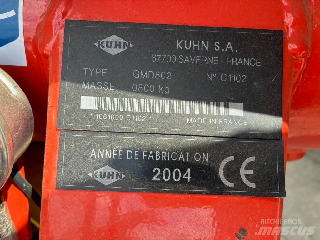 Kuhn GMD 802 Žací stroje