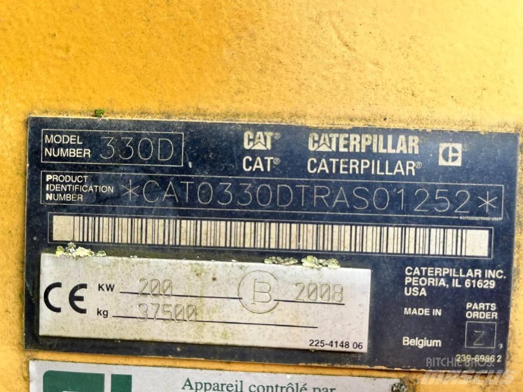 CAT 330 D L Pásová rýpadla