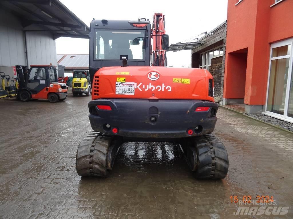 Kubota KX 080-4 Midi rýpadla 7t - 12t