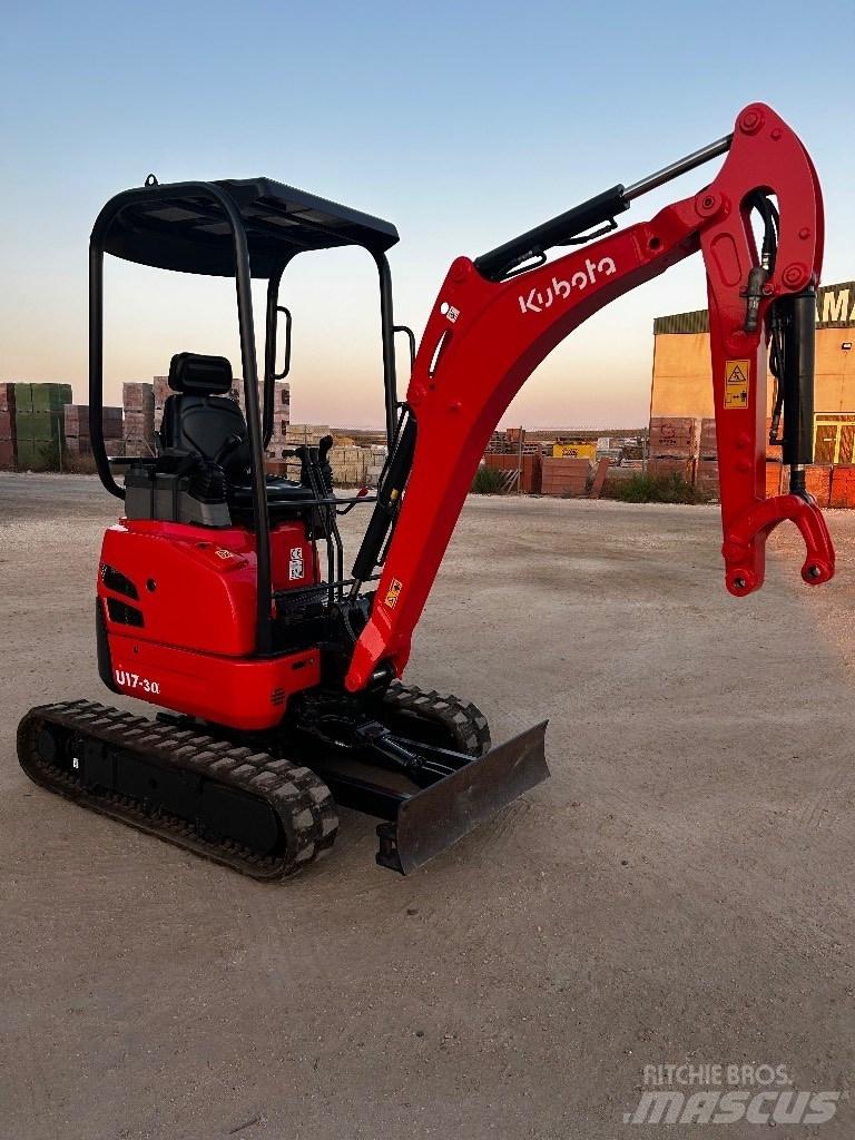 Kubota U 17-3 Mini rýpadla < 7t