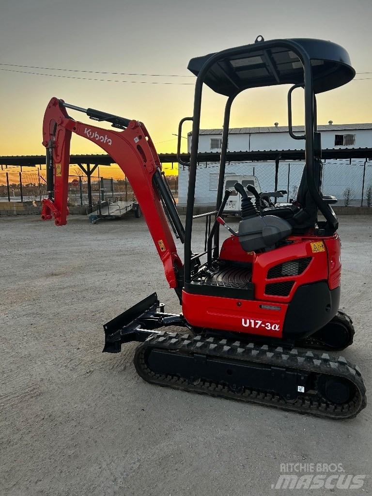 Kubota U 17-3 Mini rýpadla < 7t