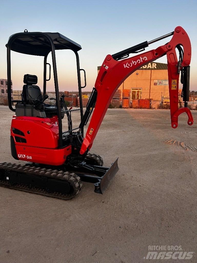 Kubota U 17-3 Mini rýpadla < 7t