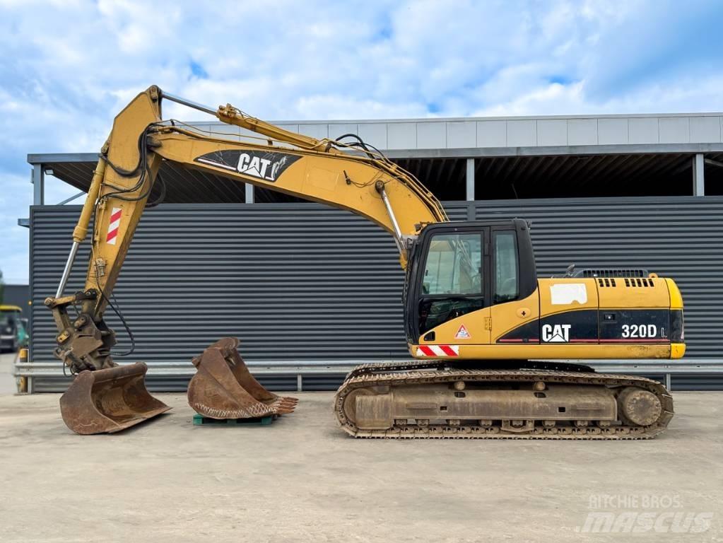 CAT 320 DL Pásová rýpadla