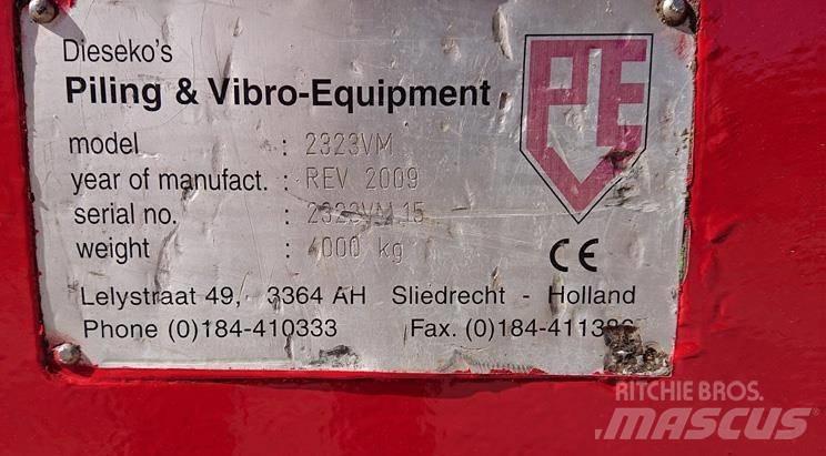 PVE 2323VM Vibrační beranidla