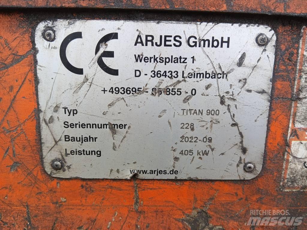 Arjes Titan 900 Drtiče odpadu