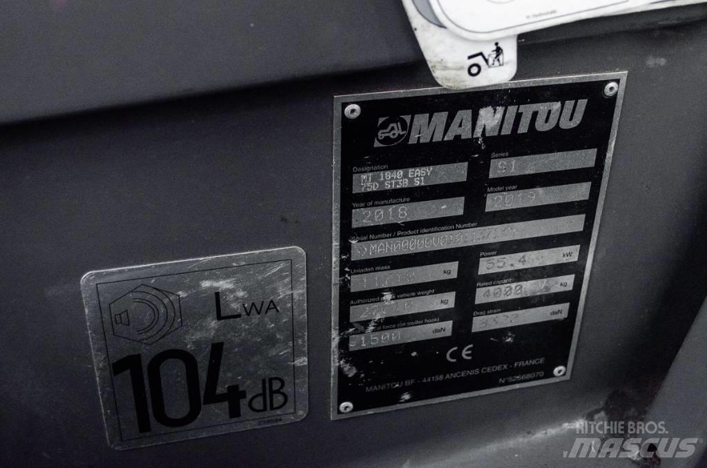 Manitou MT 1840 Teleskopické manipulátory