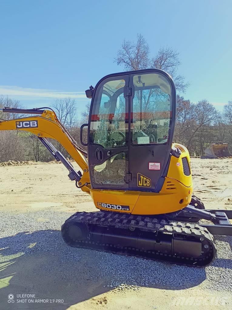 JCB 8030 ZTS Mini rýpadla < 7t