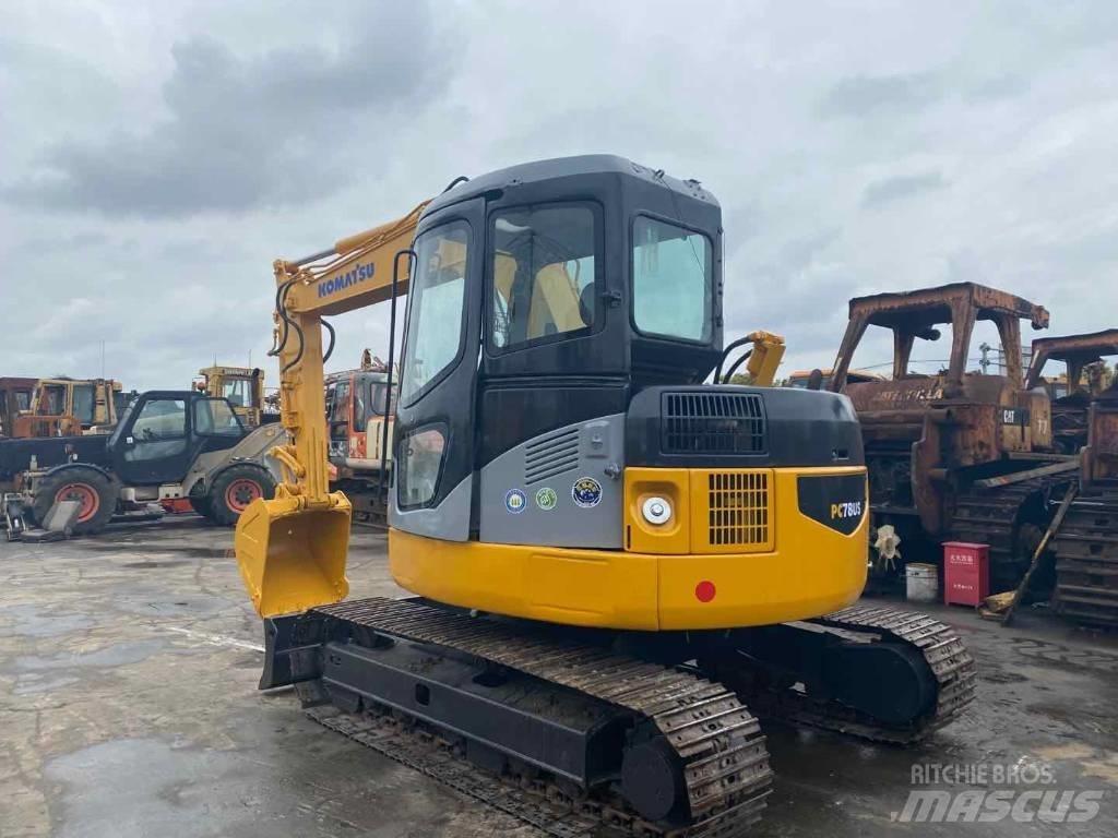 Komatsu pc78us Midi rýpadla 7t - 12t