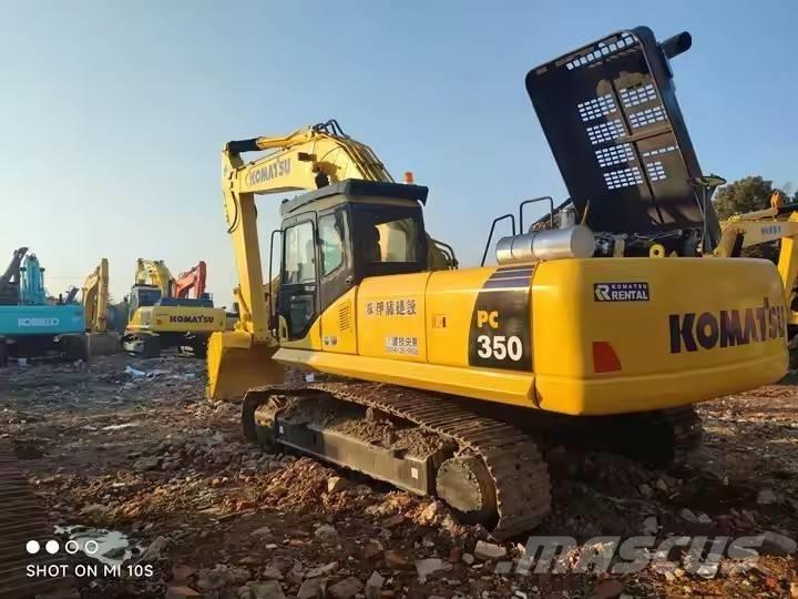 Komatsu PC 350 Pásová rýpadla