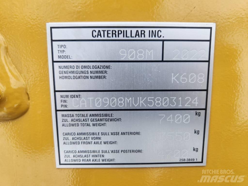CAT 908m Kolové nakladače