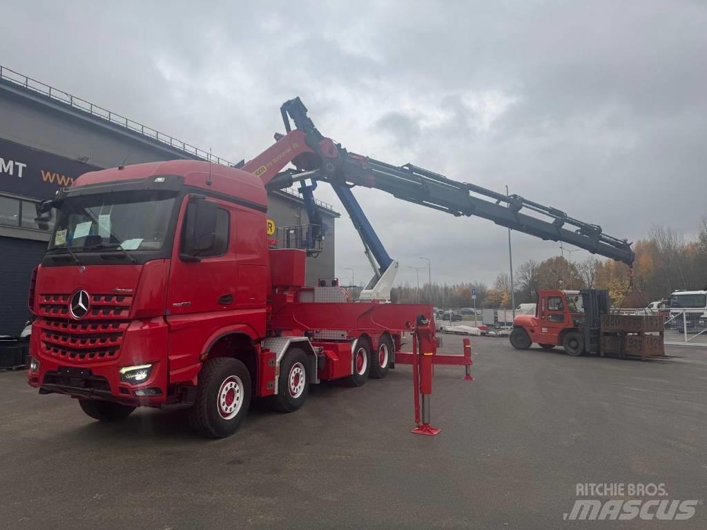 Mercedes-Benz 3258 Autojeřáby, hydraulické ruky