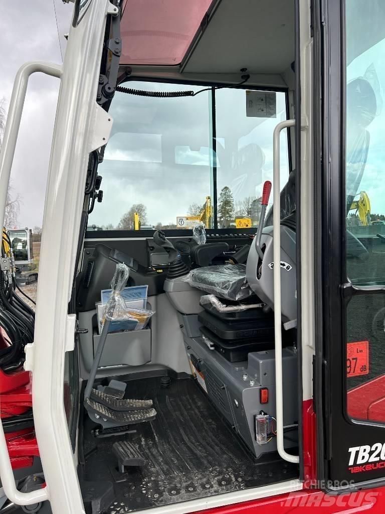 Takeuchi TB260 Mini rýpadla < 7t
