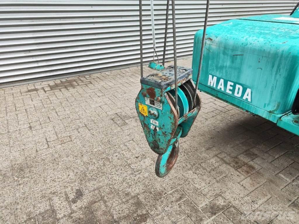 Maeda MC 405 CRME Pásové jeřáby